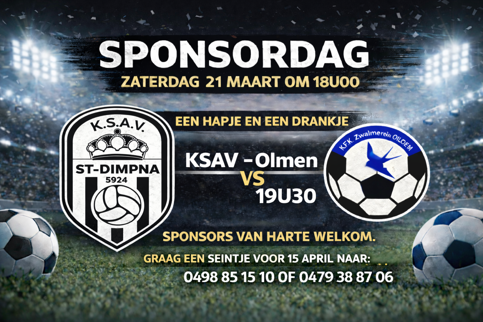 sponsor dag 21 maart 2026